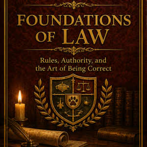 Foundations of Law - Rules, Authority, and the Art of Being Correct